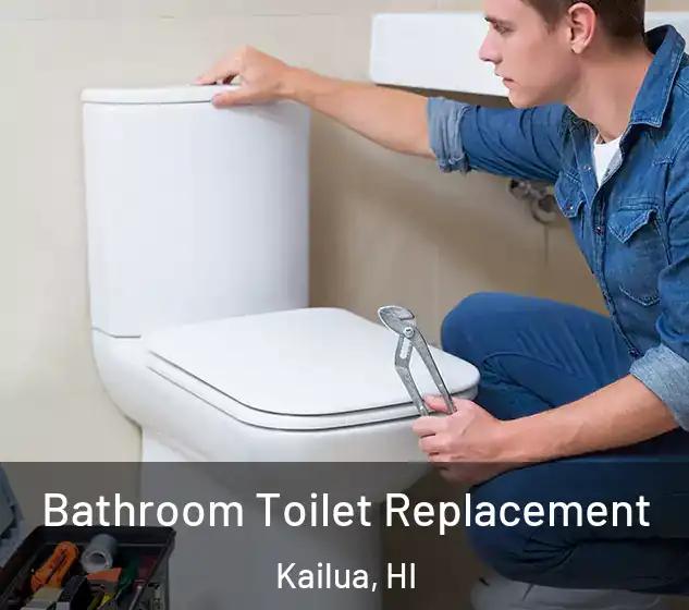  Bathroom Toilet Replacement Kailua, HI